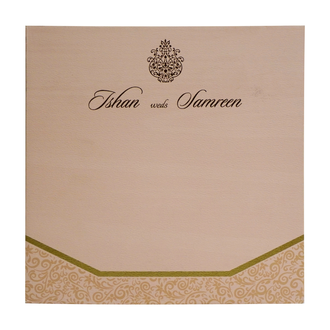 Light Pink Ganesha Wedding Invitation-King of Cards