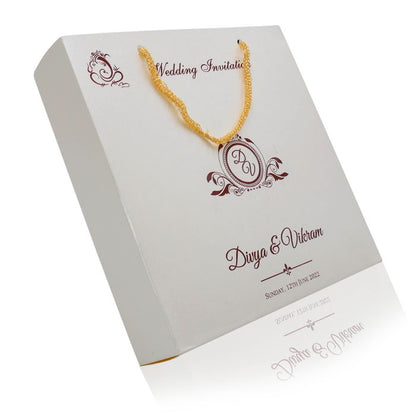 cream gold foiling sweet box card-King of Cards