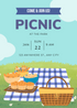 Green Gathering Picnic Invitation-AAPIC002