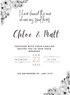 Elegant Ivory Christian Wedding Invitation-AACWI020