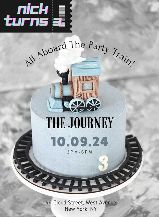 Emerald Express Trains Invitation-AATRA003
