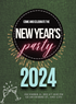 White Chill New Year Eve Invitation-AANEW004