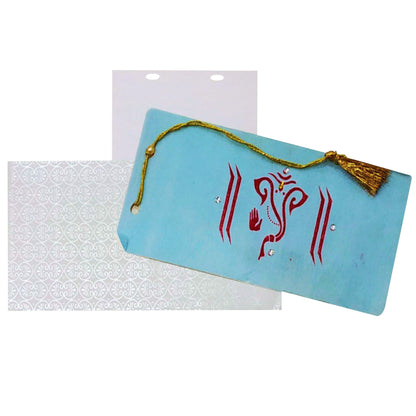 Light Blue Invitation Card-KNKV0408