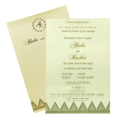 Invitation Card - KRCS6610-King of Cards