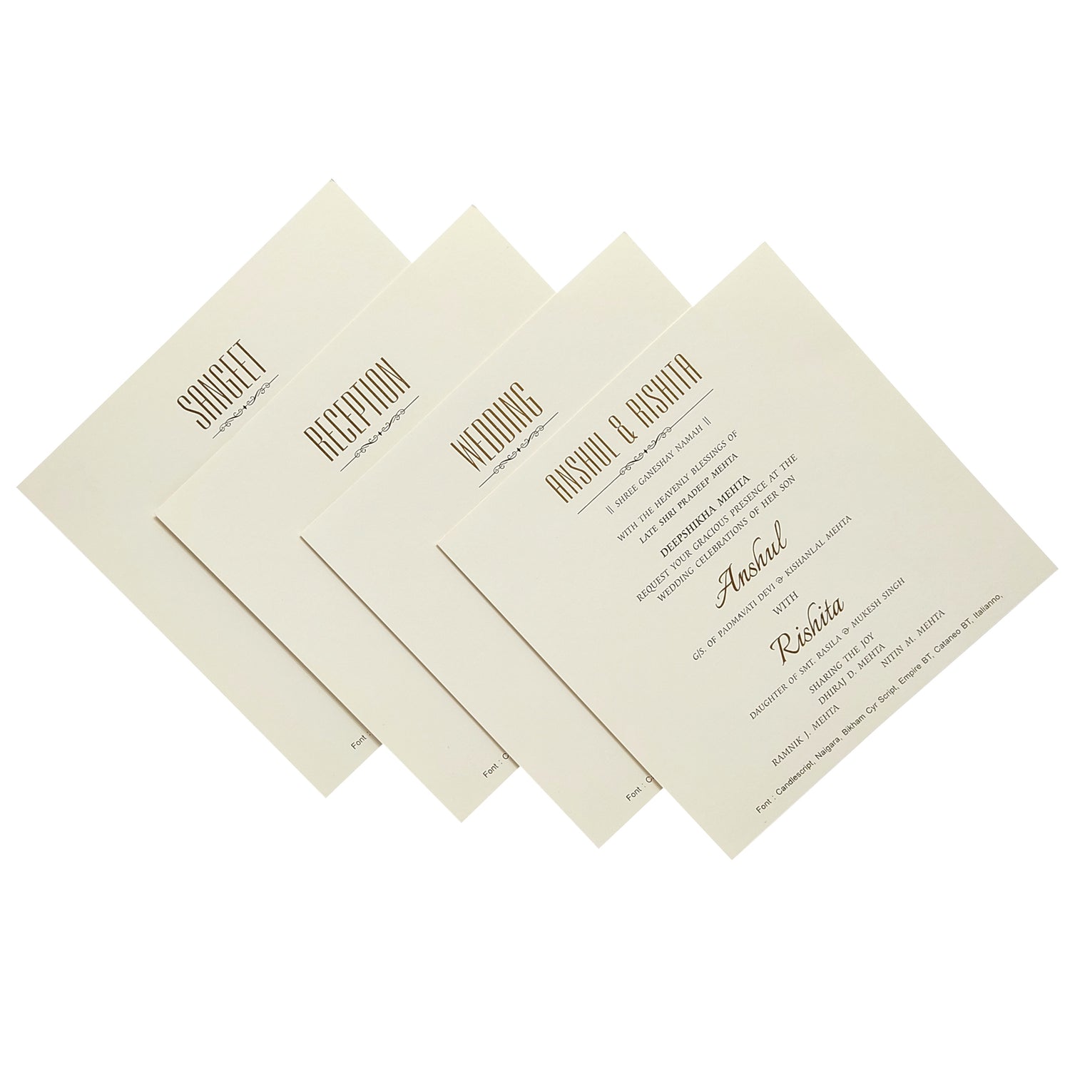 Invitation Card - KRC28062
