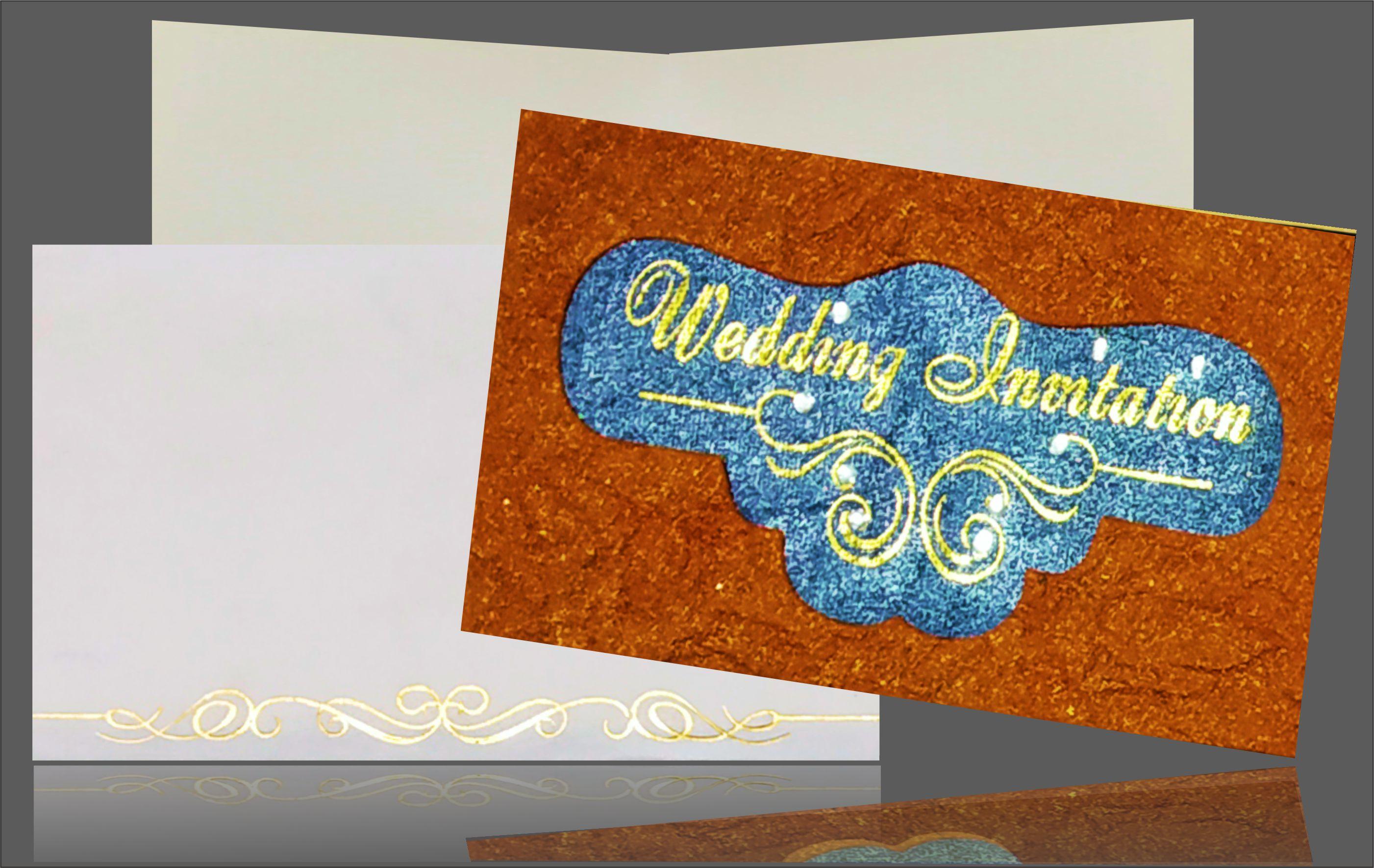 Orange Personal Invitation