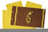 Check out our super cool collection of Brown personal and  yellow colour inserts  invitation card at best price. &