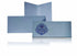 Blue Personal Invitation Card-KNK3842