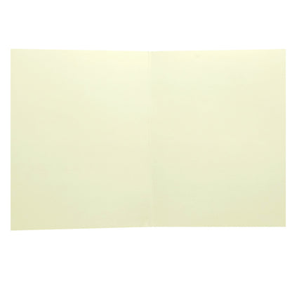 White Embossed Floral Invitation Card-KNK4106W