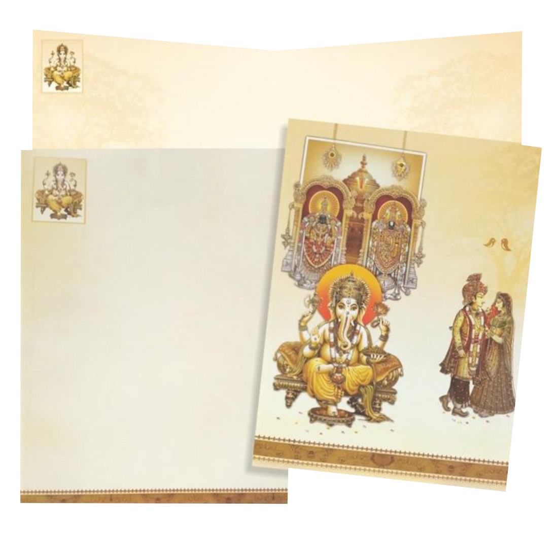 Yellow Offset Jumbo Invitation-KNKJ1082