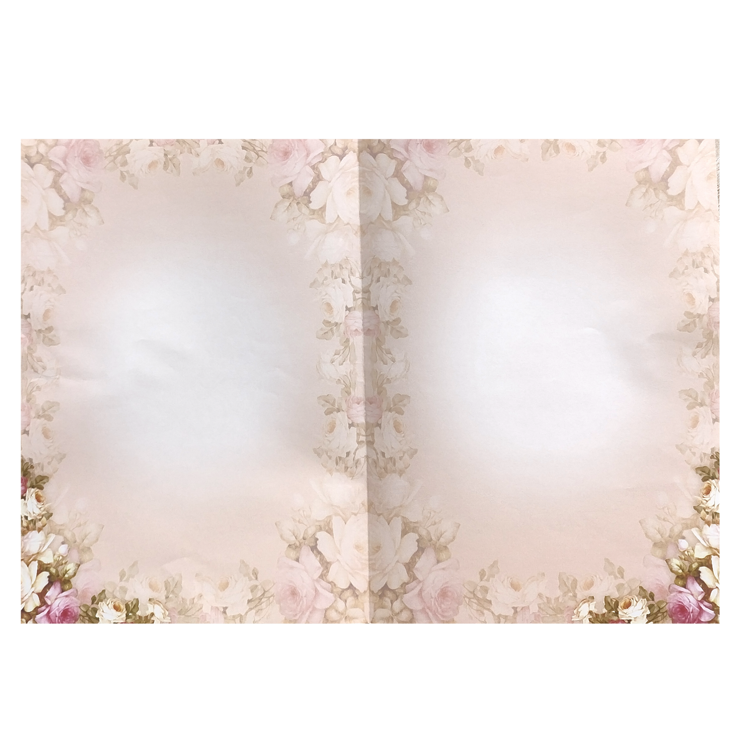 Pink Floral Ganesha Invitation Card-KNEP1603