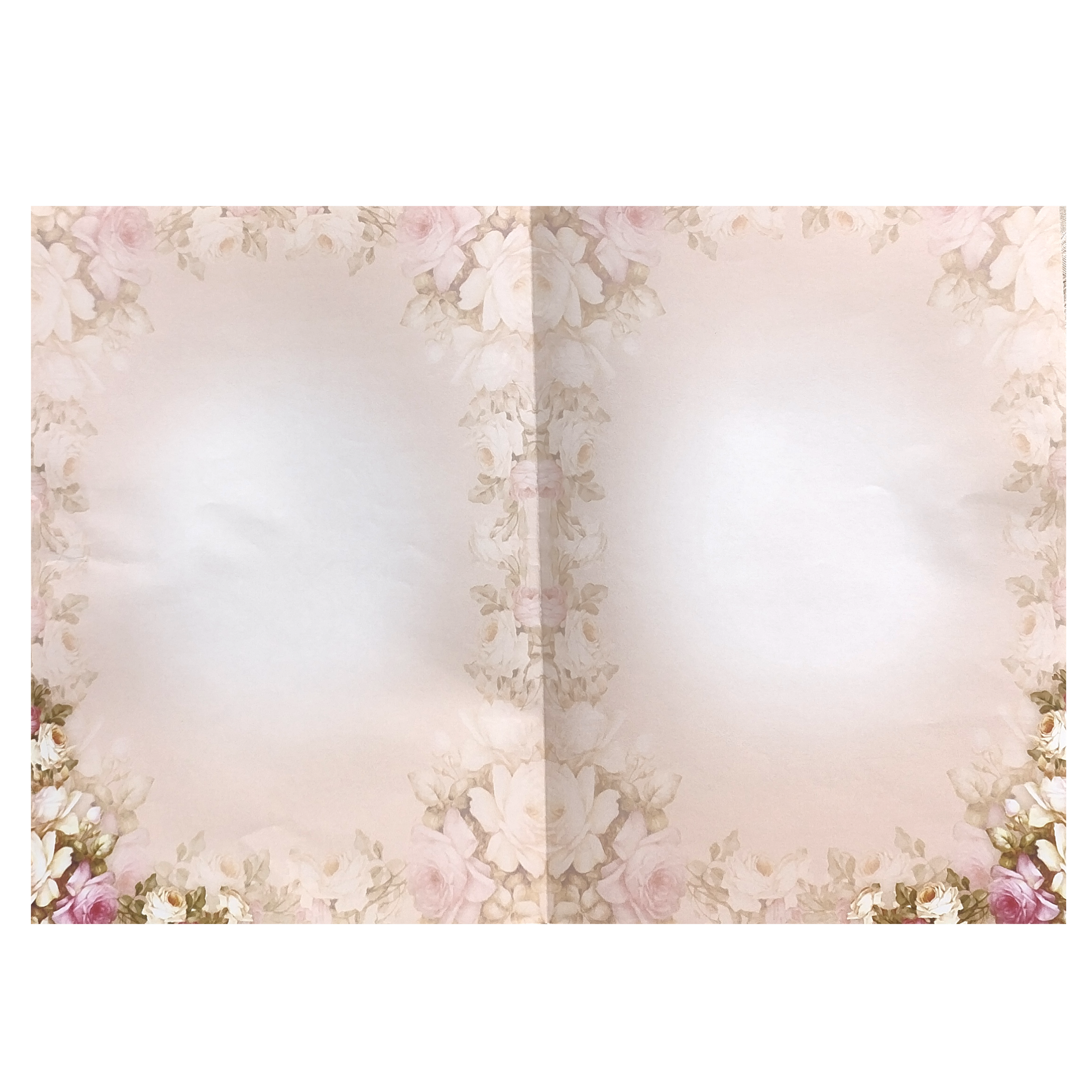 Pink Floral Ganesha Invitation Card-KNEP1603