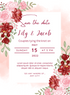 Flower Bunch Save The Date Invitation-AASTD028
