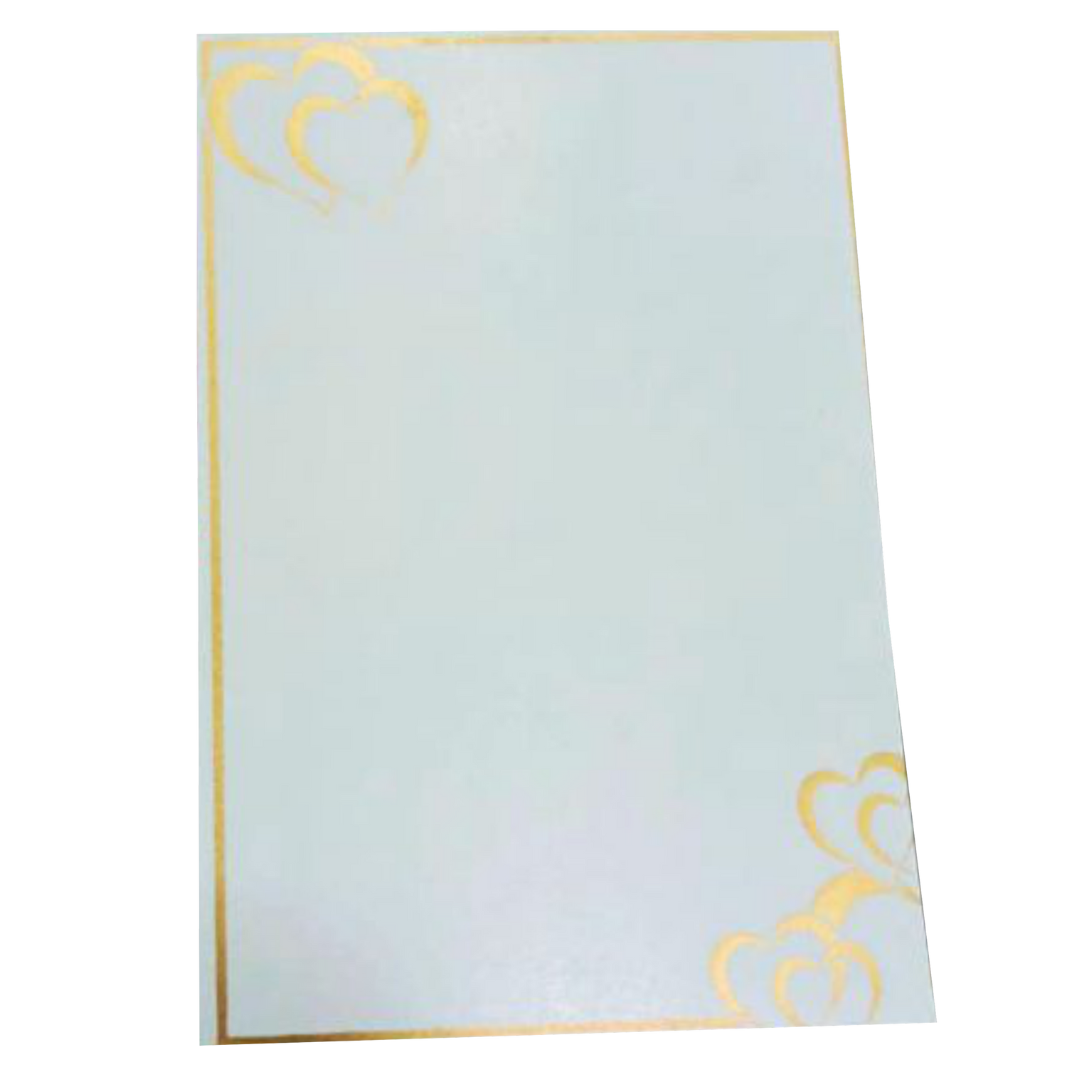 White Single Sheet Invitation Card-XP071