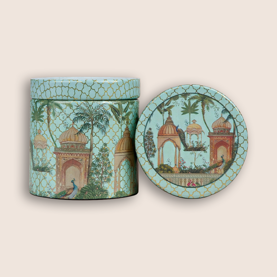 Peacock Palace Return Tin Gift - GNT9915