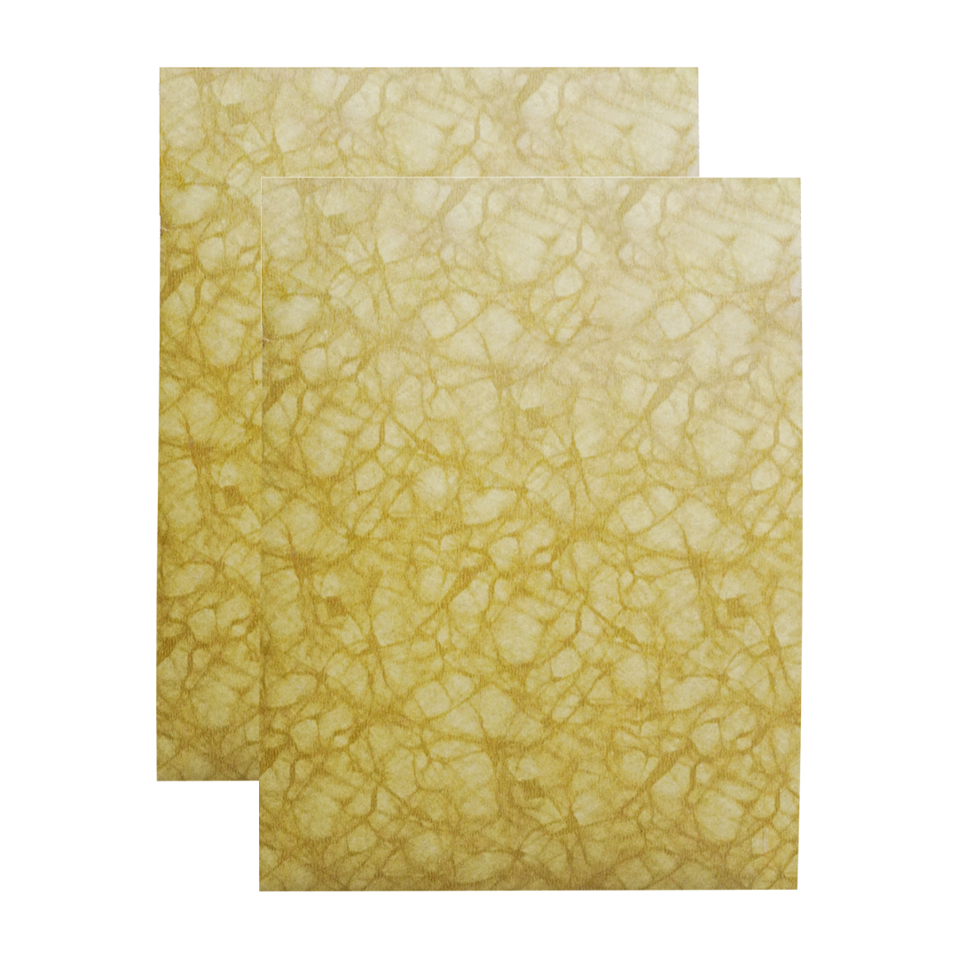 Brown Marbel Door-Style Wedding Card-KNKR029B