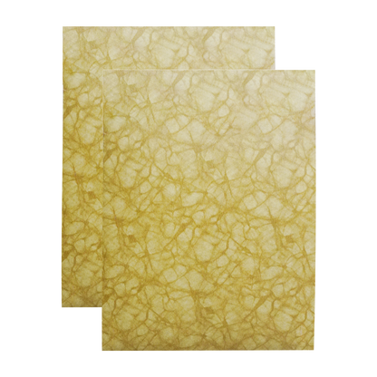 Brown Marbel Door-Style Wedding Card-KNKR029B