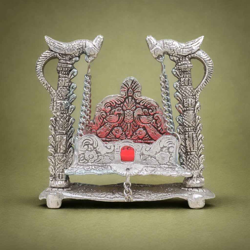 Antique White Metal Jula - GRI0340