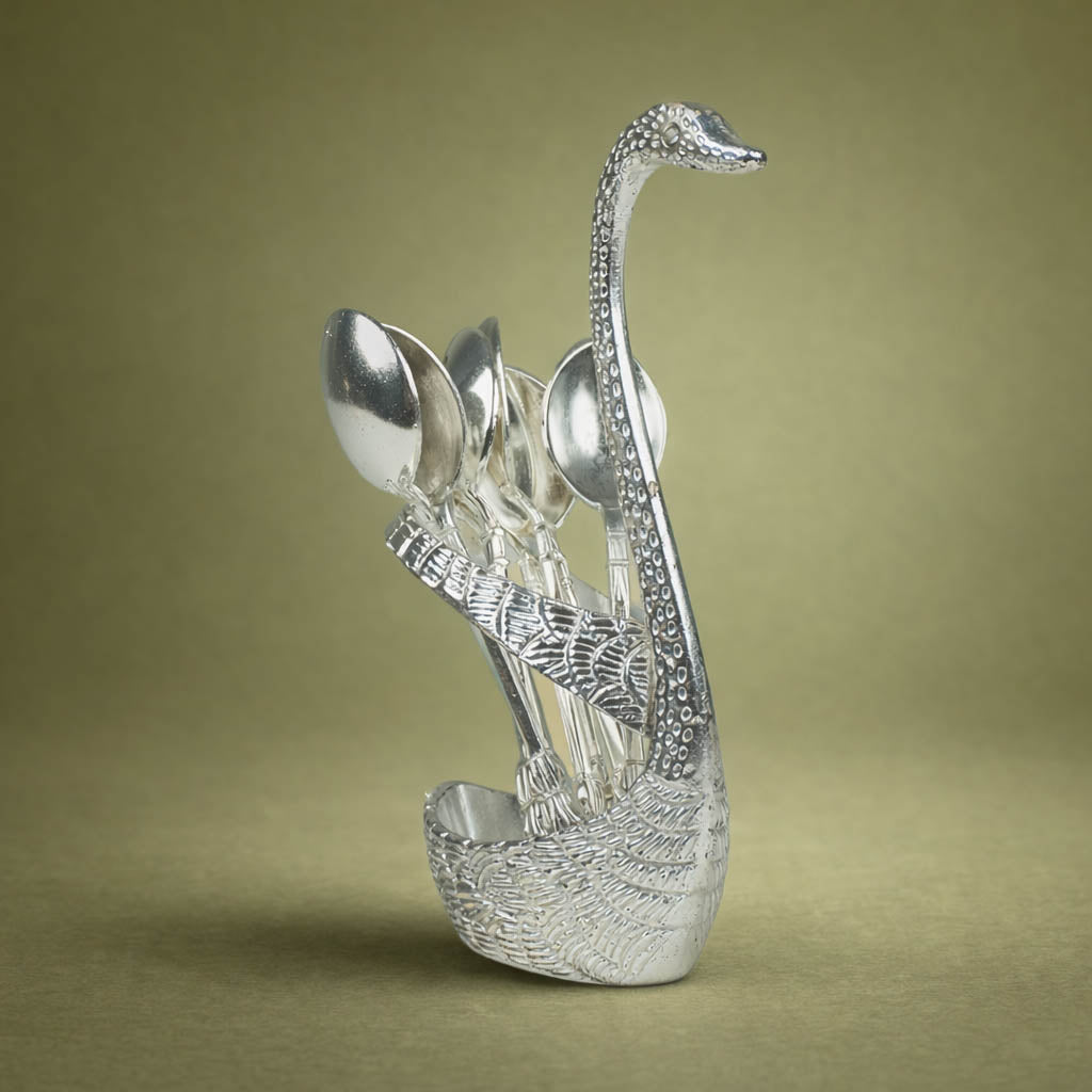 Antique Silver Spoon Stand-GRI0400