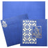 Blue Die Cut Invitation Card-KNK833BG