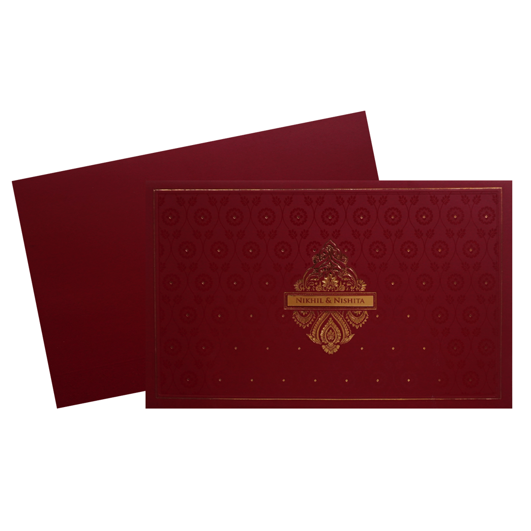 Red Marriage Card-KPR09660