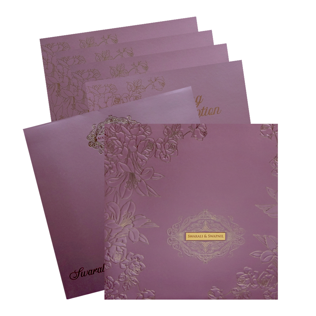 Make your event special with our exclusive Light Pink Floral Wedding Card. Shop now! ?WhatsApp Support ?Express Delivery.