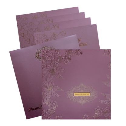 Make your event special with our exclusive Light Pink Floral Wedding Card. Shop now! ?WhatsApp Support ?Express Delivery.