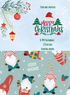Glow Shine Christmas Invitation-AACSS006