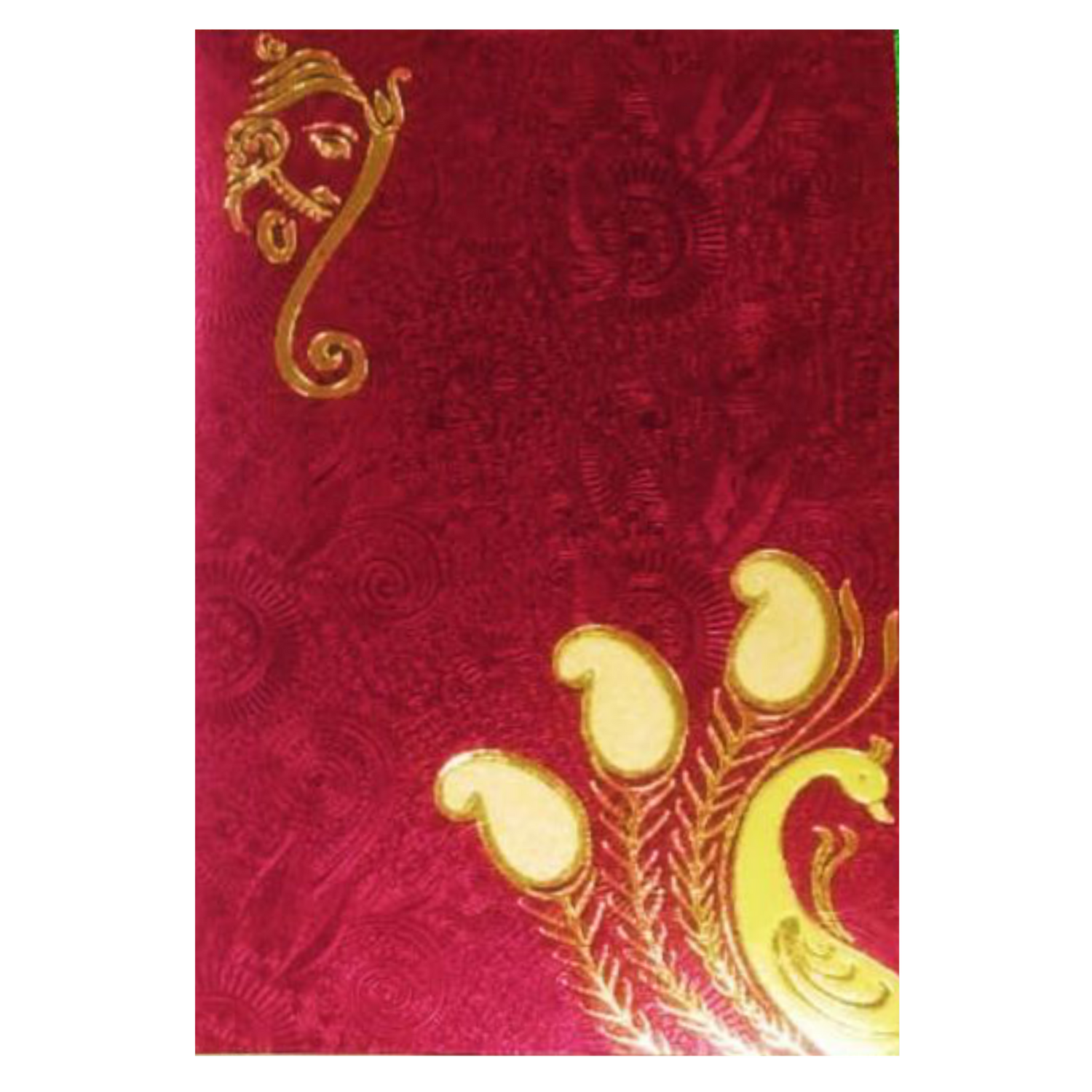 Red Personal Invitation Card