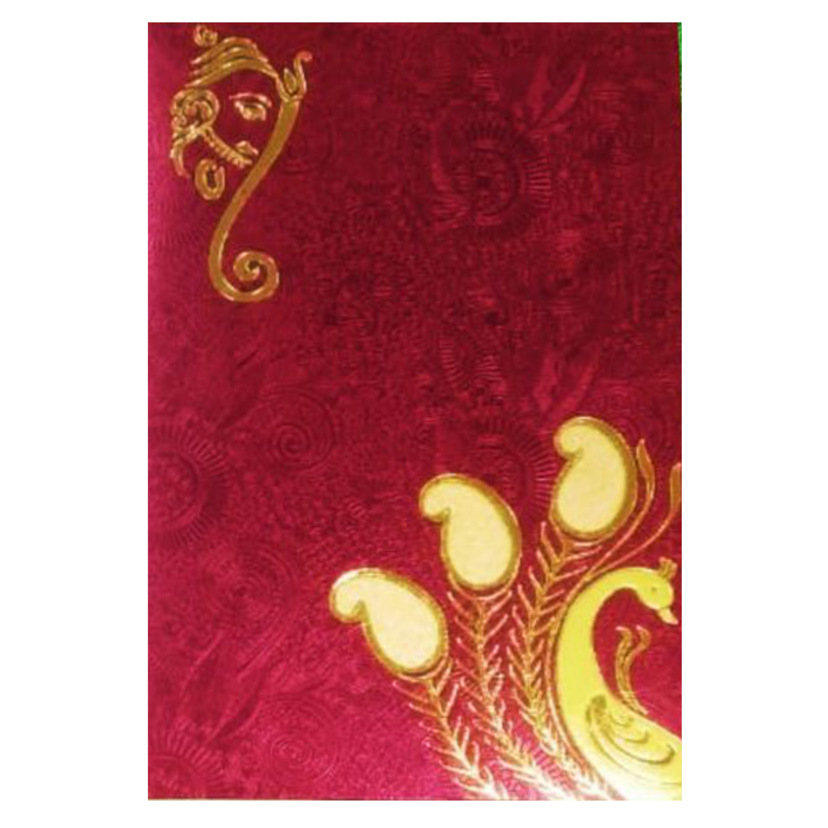 Red Personal Invitation Card