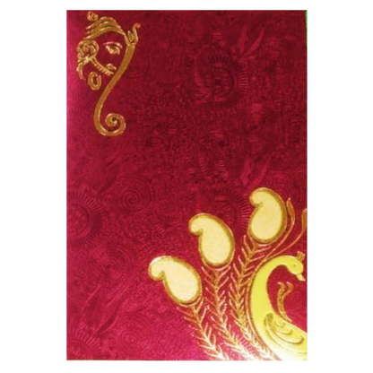 Red Personal Invitation Card