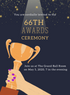 Gold Glitter AWARDS Invitation-AAONY011