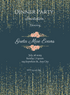 Golden Glam Dinner Party Invitation-AADNI006