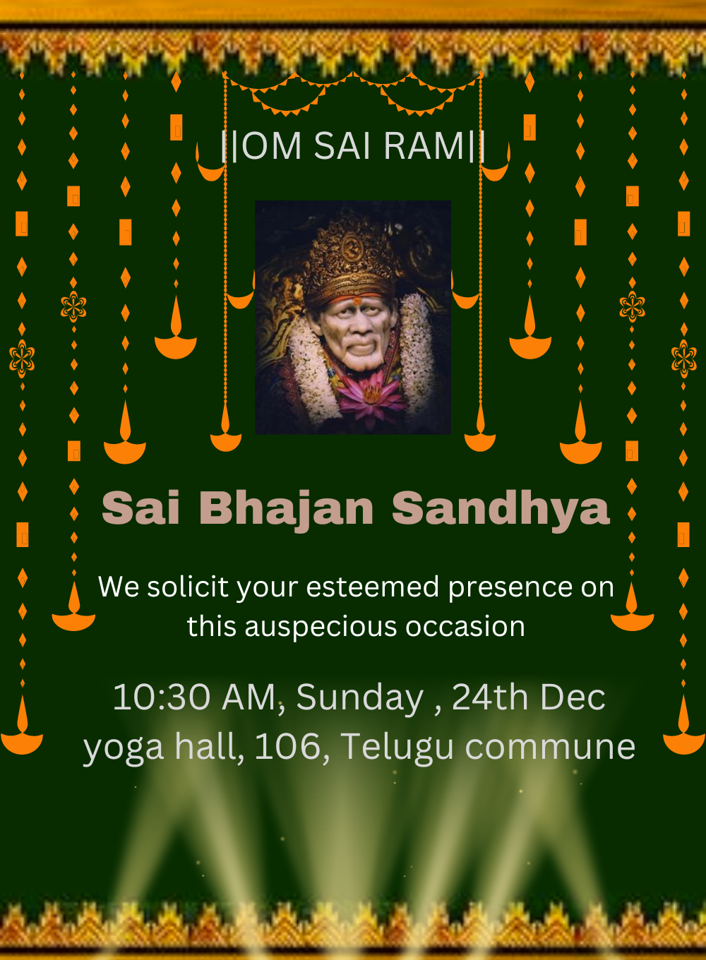 Green Lights Sai Sandhya Invitations-AASSI008