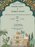 Green Magic Punjabi Wedding Invitations-AAPUN021