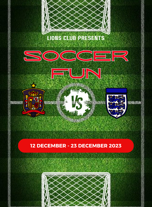 Green Net soccer Invitation-AASCC006