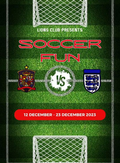 Green Net soccer Invitation-AASCC006