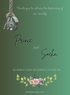 Green Ring Engagement Invitation-AAEGI012