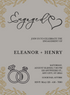 Grey Delight Engagement Invitations-AAEGI027