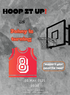 Grey Throw basketball Invitation-AABET008