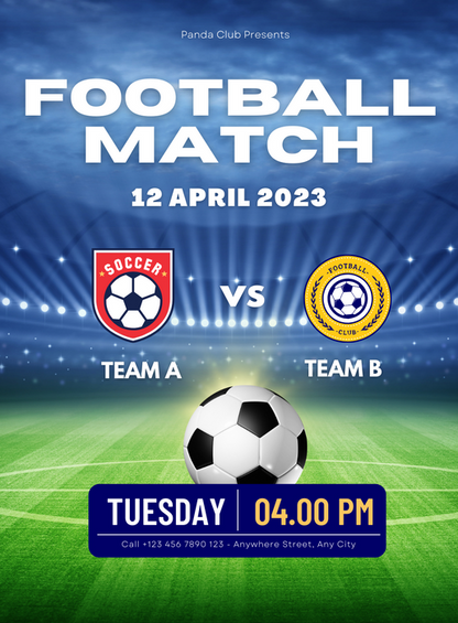Ground Team Football Invitation-AABLL005
