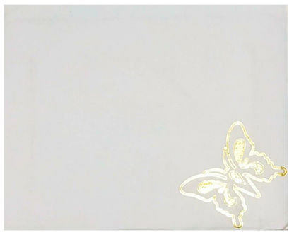 Purple Butterfly Invitation Card