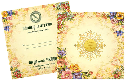 5516 mercury offset padded cream np flower card