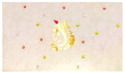 White Personal Invitation Card-cxp140-King of Cards