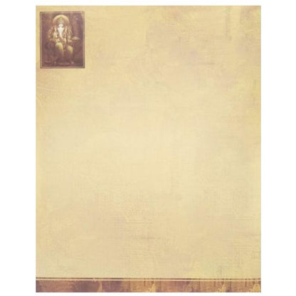 Sandal Shaded Offset With Ganesha And Elephant Background-King of Cards