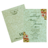 Light Pale Green Wedding Card-King of Cards