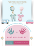 Hands Bus Gender Reveal Invitation-AAGRI014