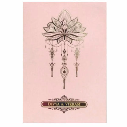 Pink Bag Invitation Card-Knpr4505p