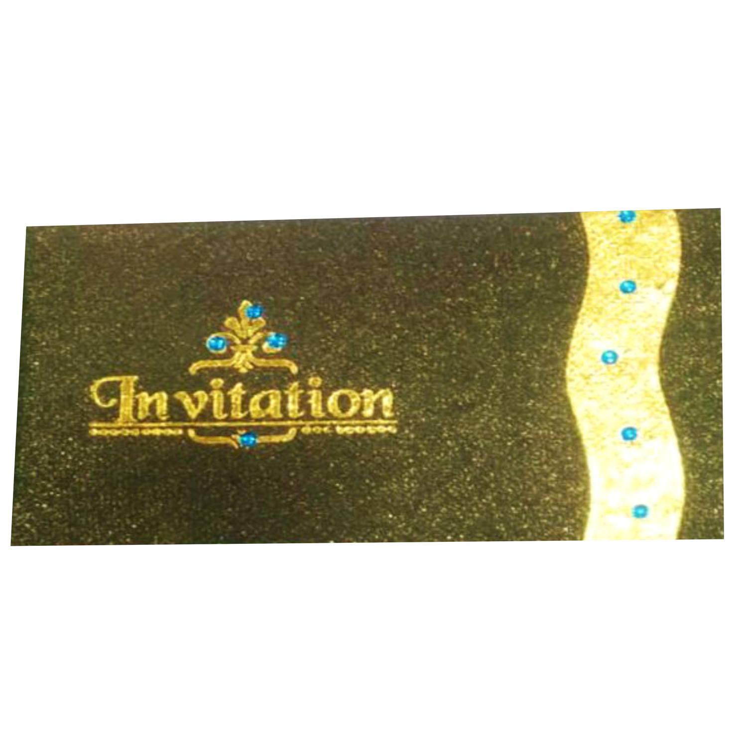 Brown Personal Invitation Card-CXP112