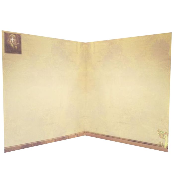 Sandal Shaded Offset With Ganesha And Elephant Background-King of Cards